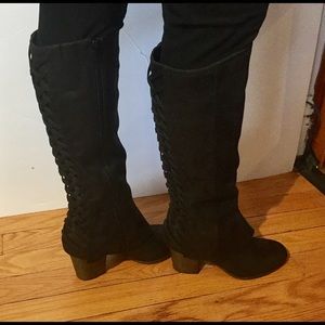 NEW BLACK FERGIE BOOTS